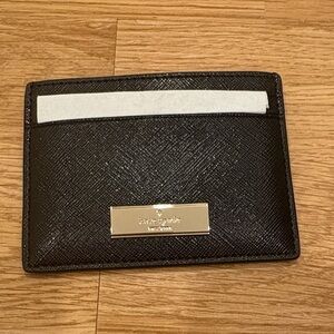 Kate Spade Elegant Black Card Holder